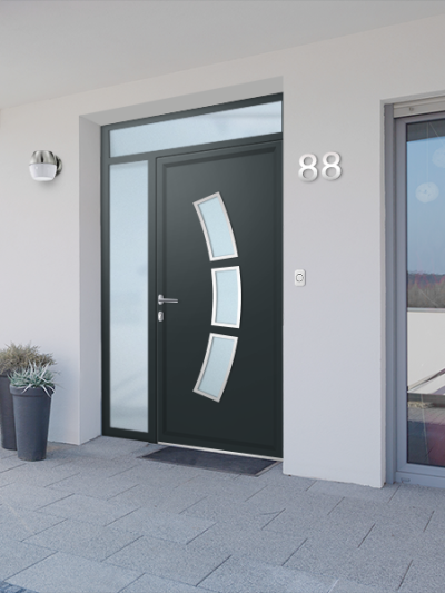 Porte d'entrée aluminium BANGKOK