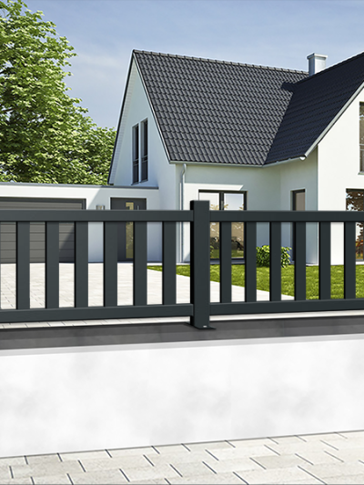 Clôture aluminium Premium sur mesure - ATHENES