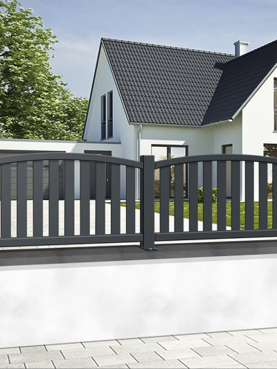 Clôture aluminium Premium sur mesure - CORAIL