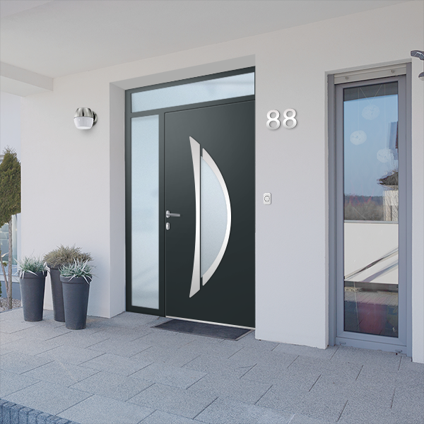 Porte d'entrée aluminium HUDSON