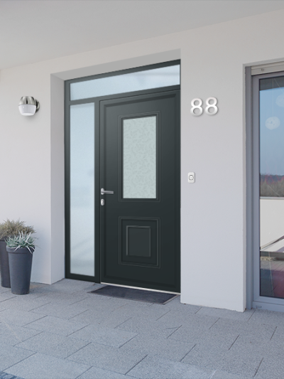 Porte d'entrée aluminium VESTA
